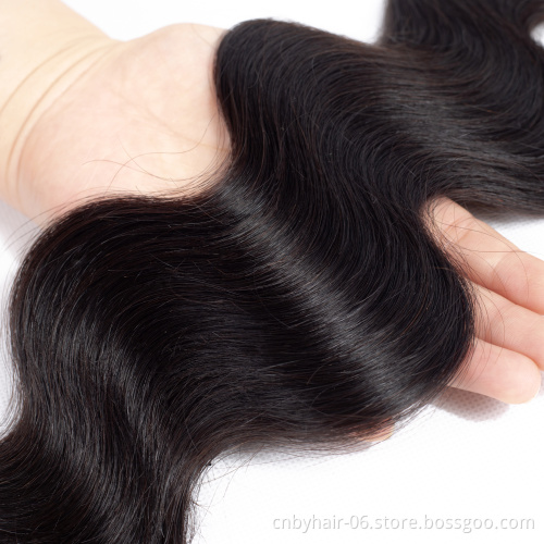 Human Hair Supplier Peruvian Hair Natural Color Body Wave Hair Bundles